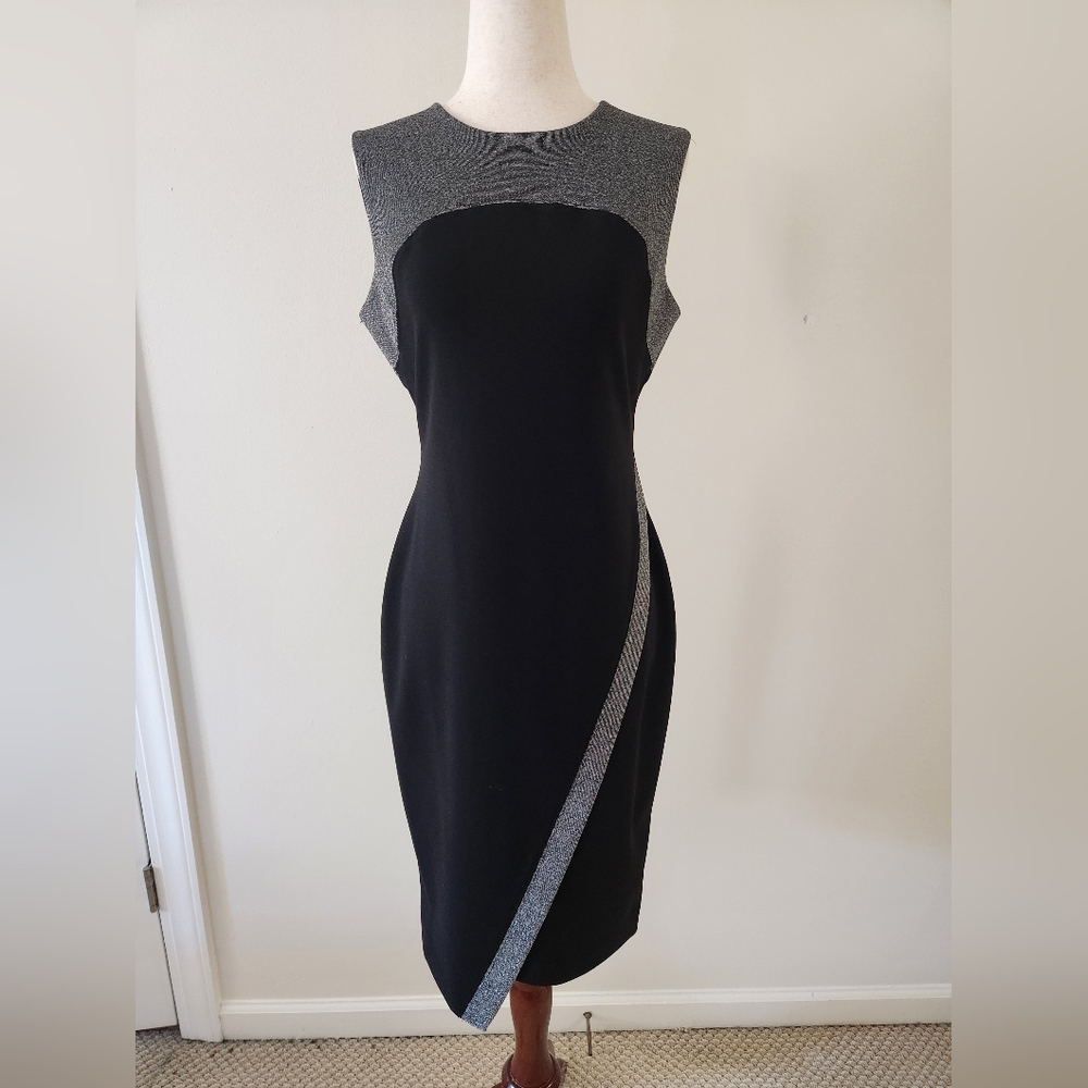 Tommy Hilfiger Black and Silver Dress